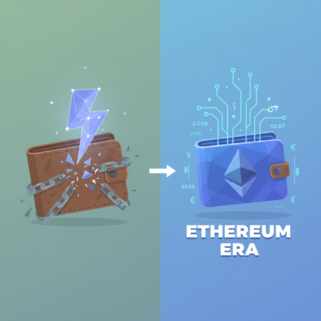 breaking chains from old wallet to new ethereum era