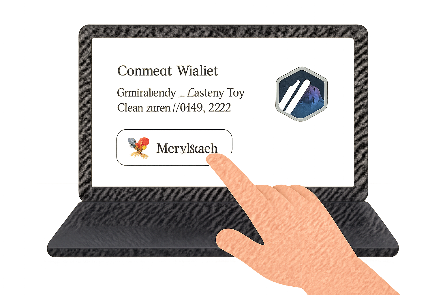 A user connecting their MetaMask wallet to the Arbitrum One network on a laptop screen, with the Arbitrum logo visible.