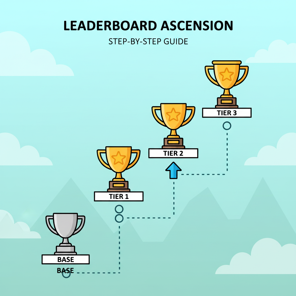 /imagine leaderboard climb chart with Base trophies