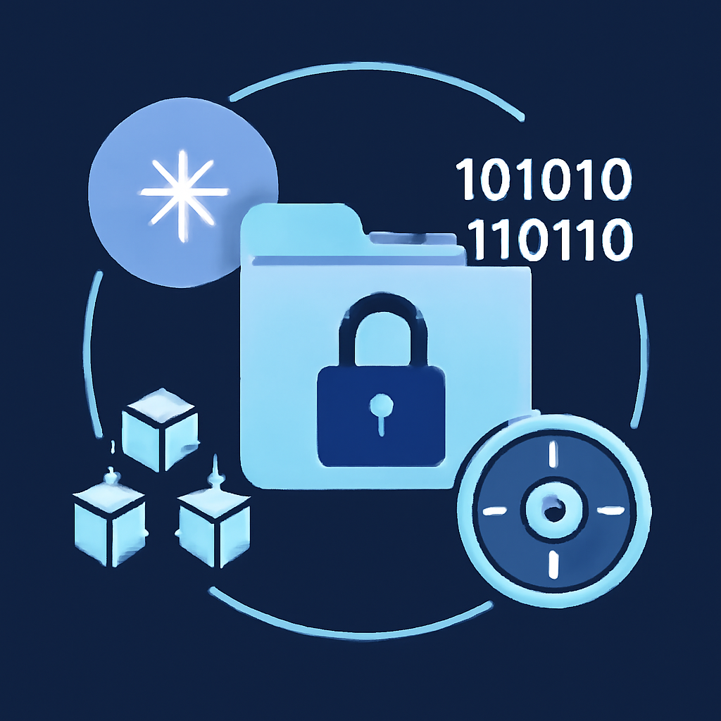 backup folder lock secure celestia node data futuristic vault blockchain