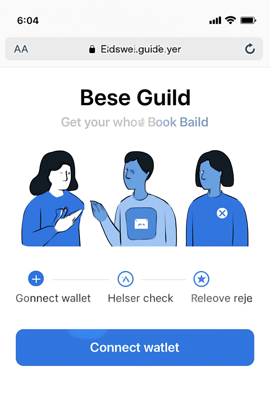 clean screenshot of Base Guild landing page on era.guild.xyz/base