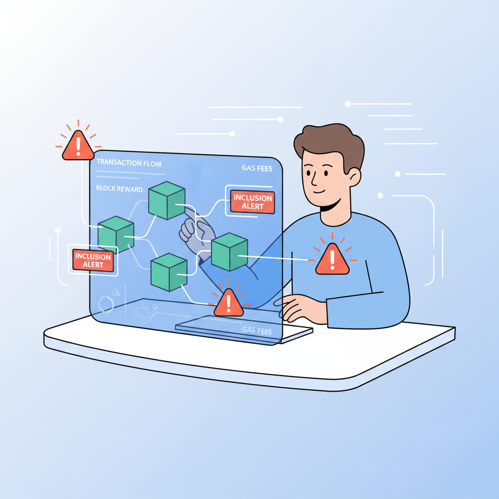 trader monitoring holographic blockchain inclusion dashboard alerts