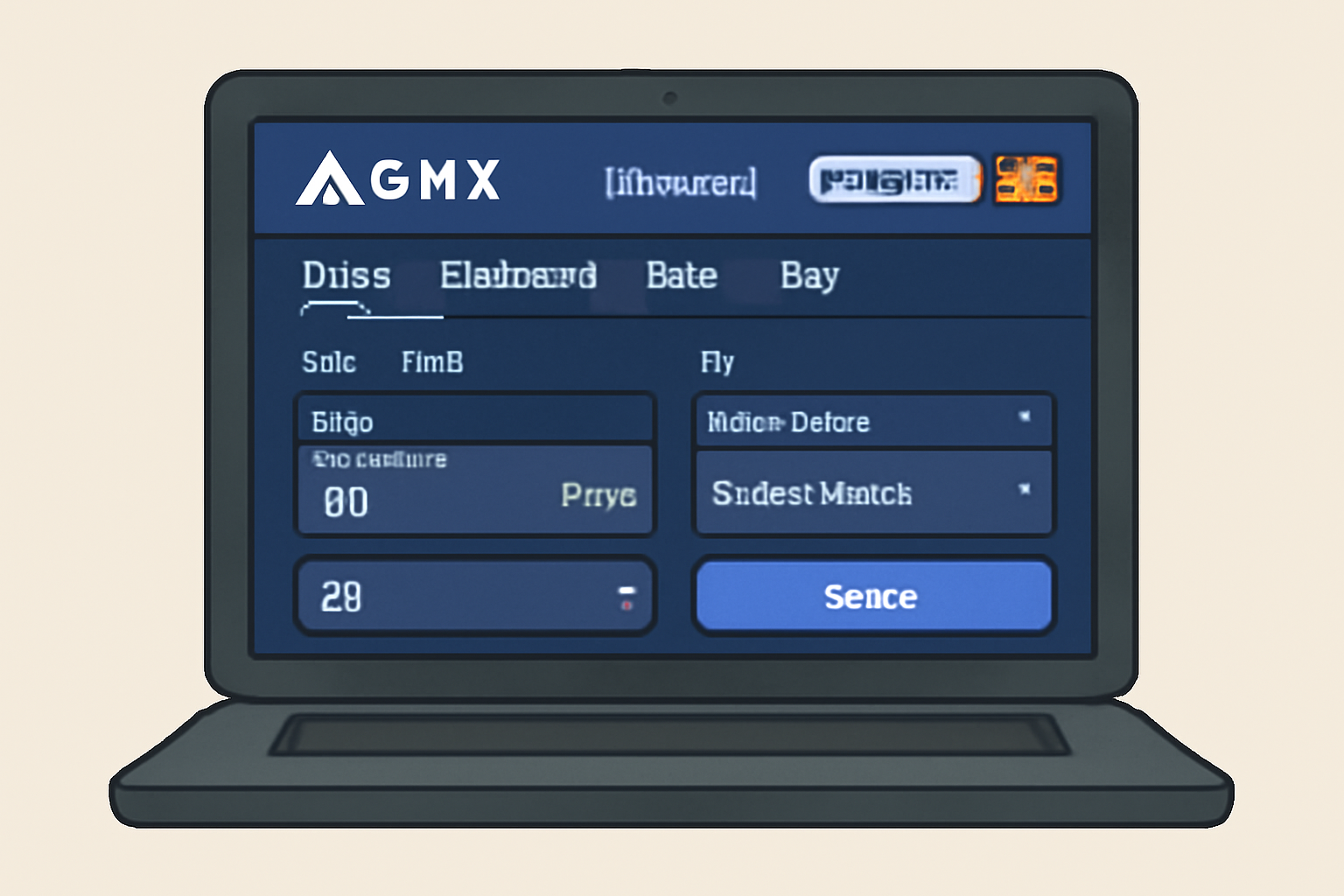 A laptop screen displaying the GMX trading interface with a connected MetaMask wallet and Arbitrum network selected.