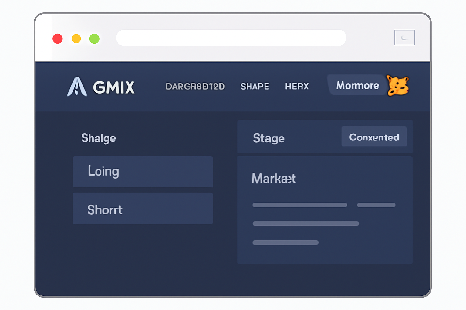 A browser window open to the GMX trading interface, with MetaMask connected and the Arbitrum network active.