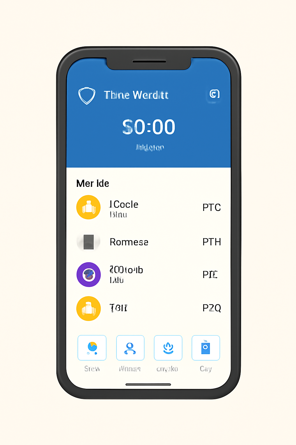 A smartphone displaying the Trust Wallet app's home screen with Polygon (POL) listed among assets.