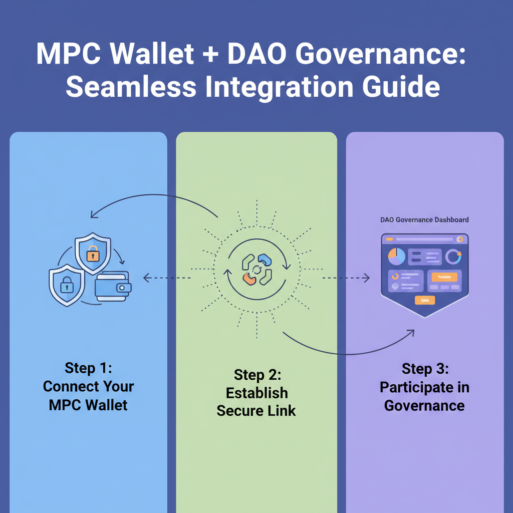 Integrating MPC wallet with DAO governance dashboard, seamless connections