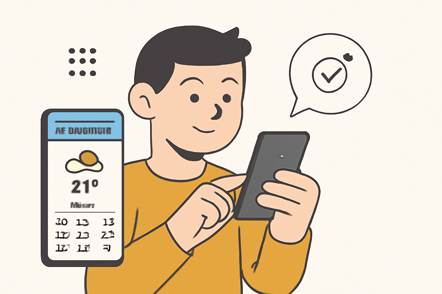 A user navigating the WeatherXM app, viewing weather forecasts and contributing data from their phone.