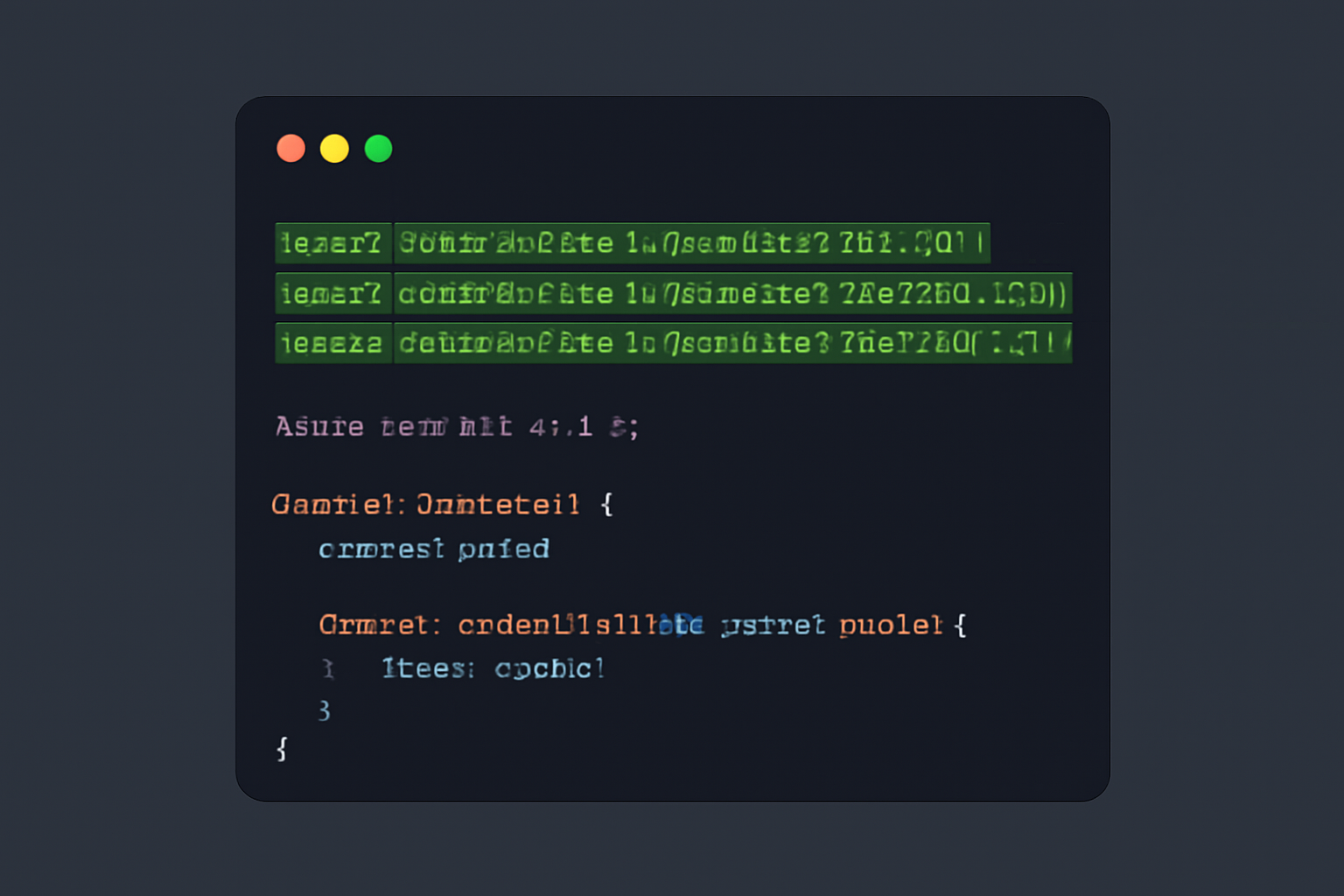 Solidity code editor with FHEVM imports highlighted, dark theme, clean syntax