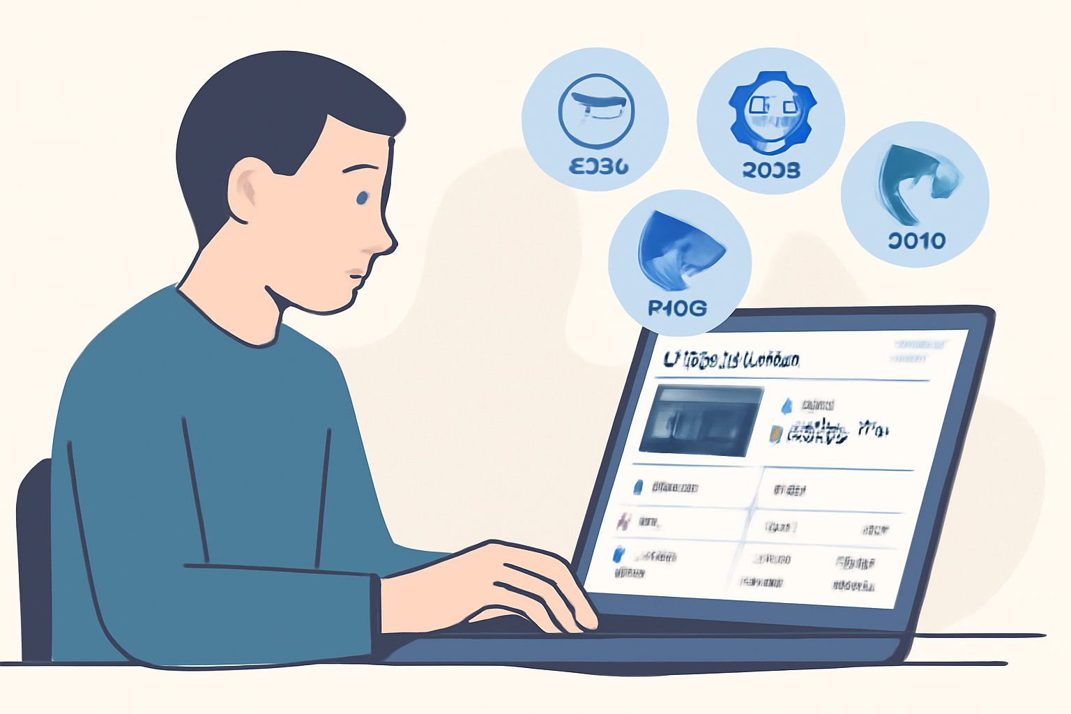 A person checking their crypto card dashboard on a laptop, with digital tokens (GNO, CRO, CRV, NEXO) floating above the screen, modern DeFi interface, calm and strategic vibe.