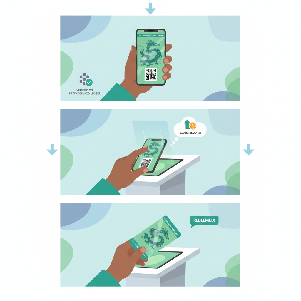 NFT trading on DEX interface or physical card redemption process