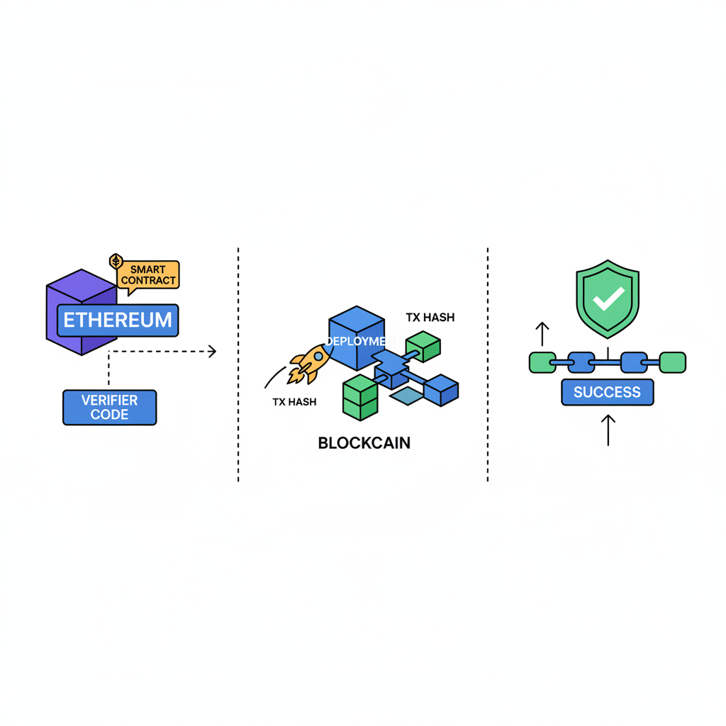 ethereum smart contract verifier deployment blockchain