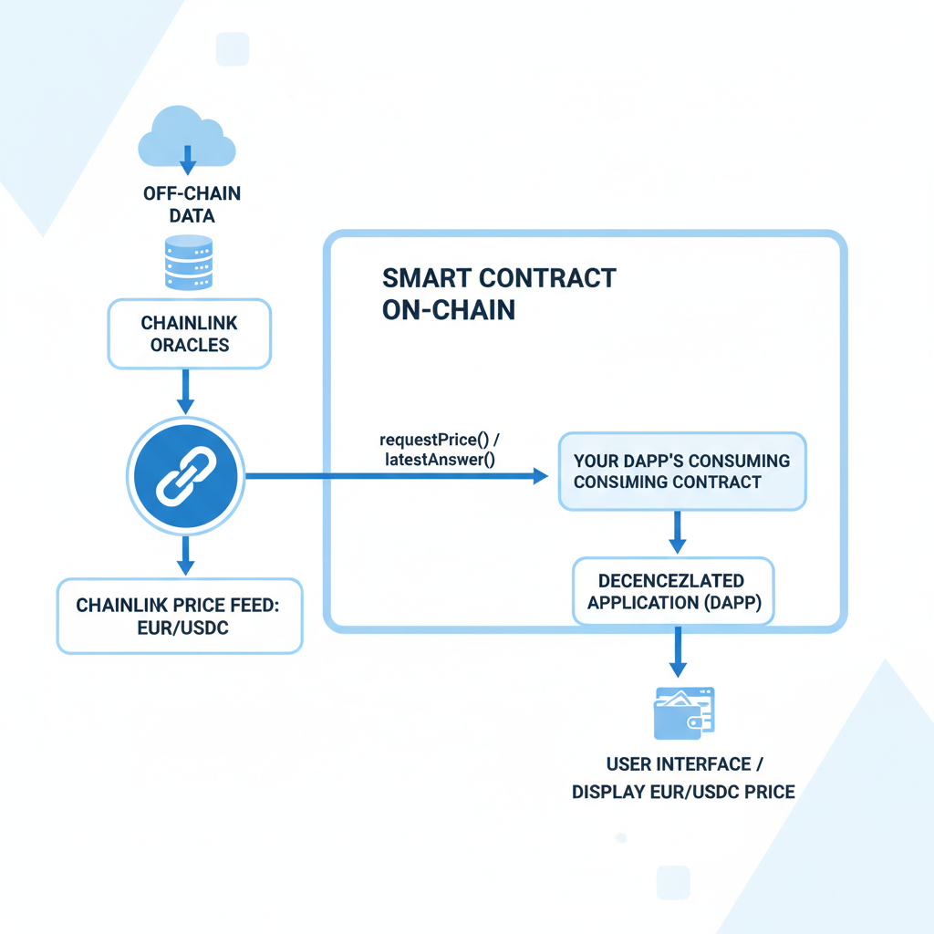 chainlink oracle price feed eur usdc integration diagram