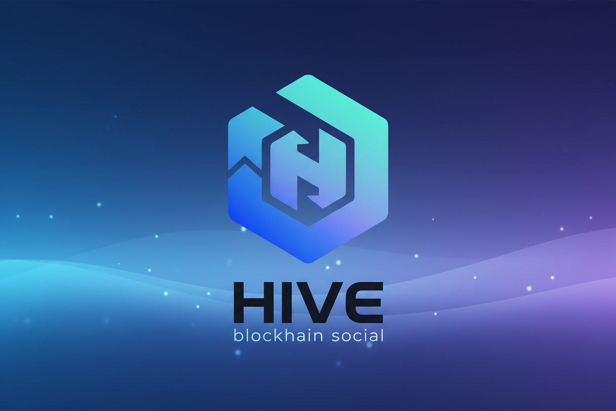 Hive blockchain social logo