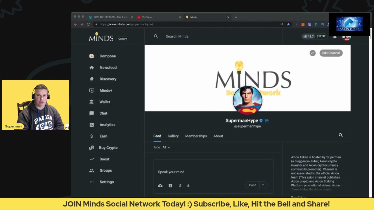 Minds social platform logo