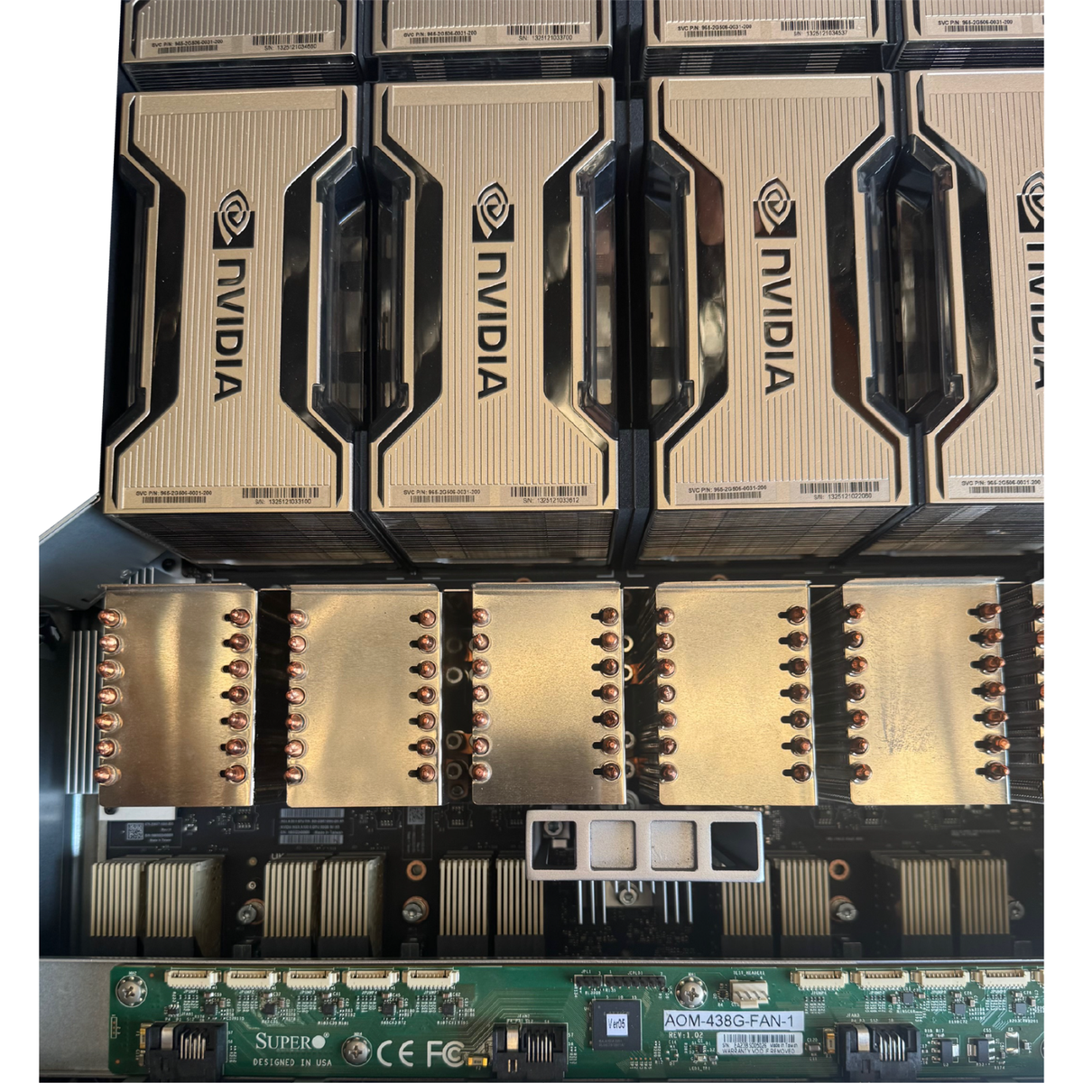 NVIDIA A100 80GB SXM4 GPU cluster