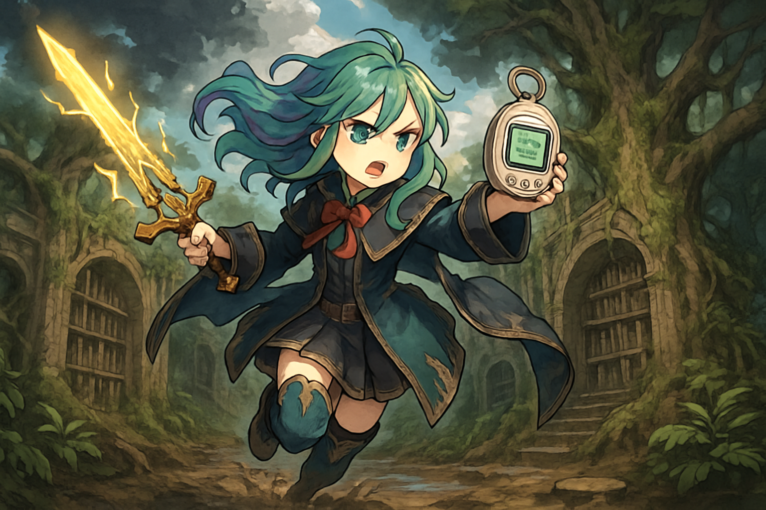 Sky Strife Kamigotchi Muddy Forest BibliothecaDAO