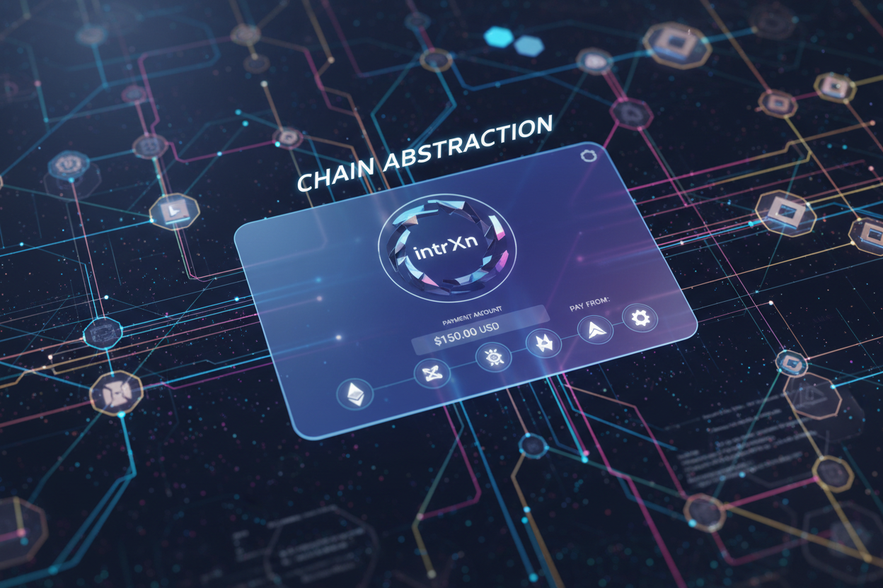 intrXn payment widget chain abstraction