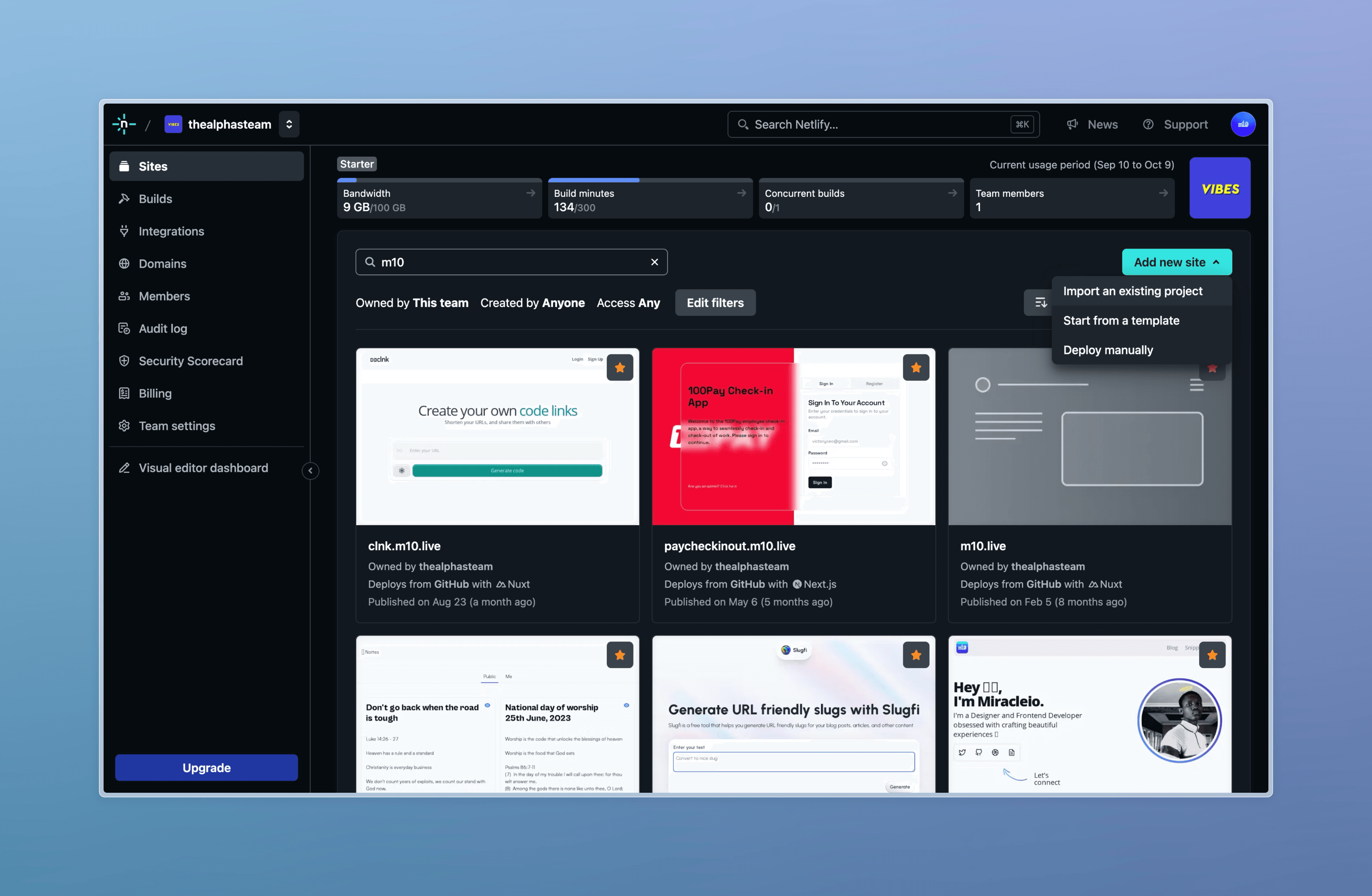 Base governance voting dashboard screenshot