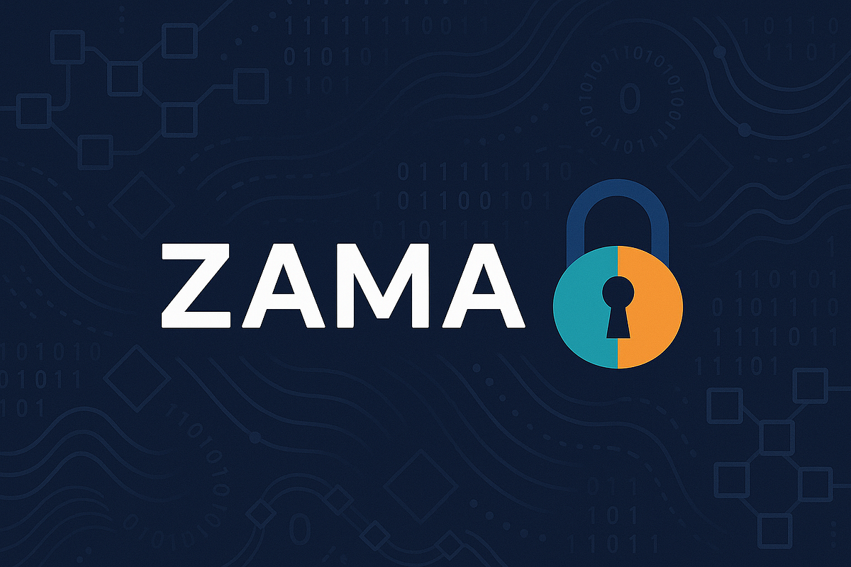 Zama FHEVM blockchain logo