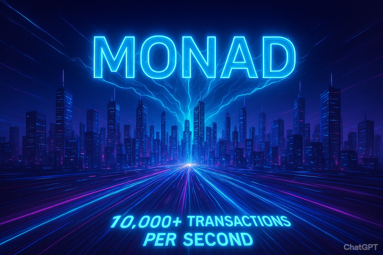Monad blockchain low gas fees