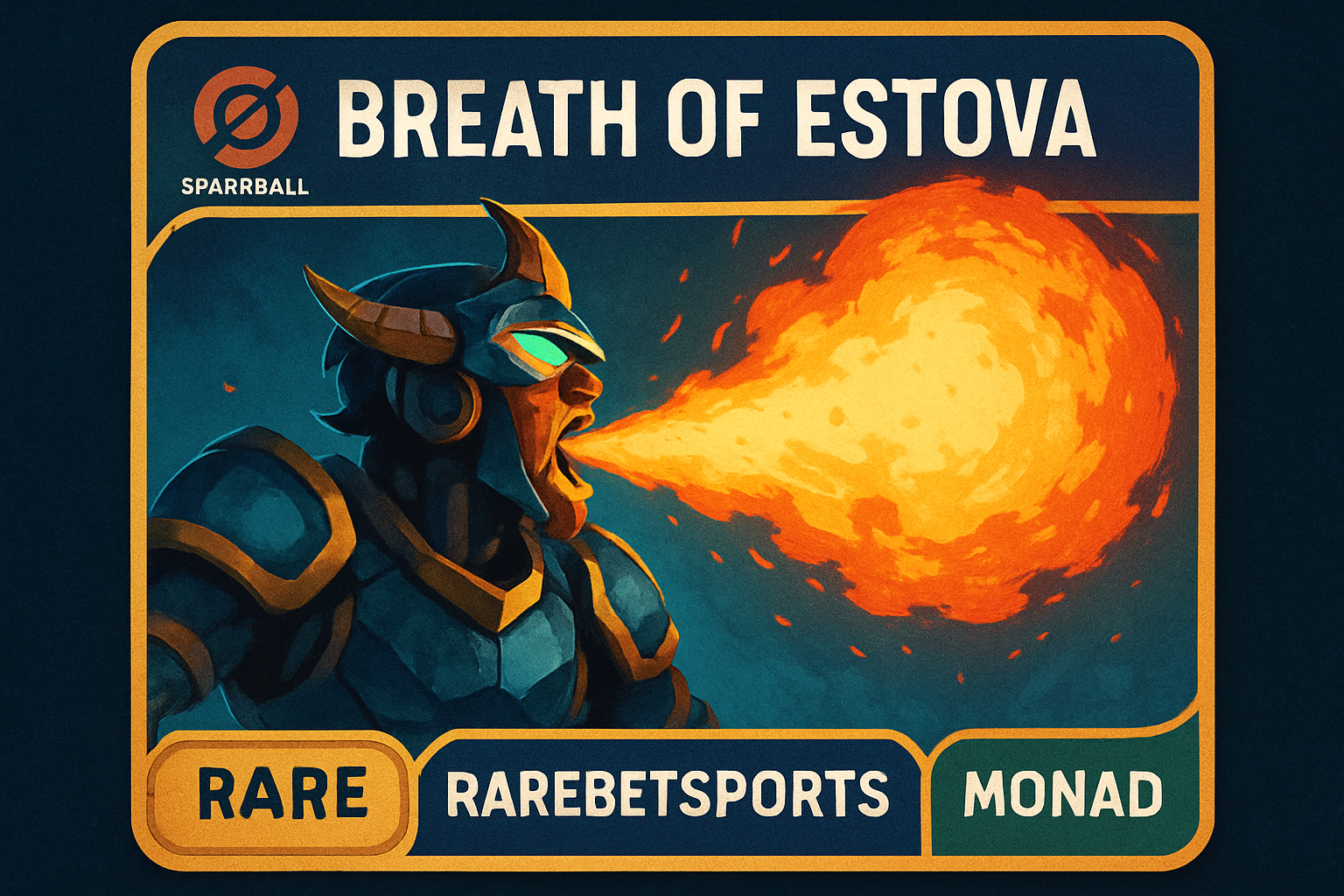 Sparkball Breath of Estova RareBetSports LEVR_bet Monad