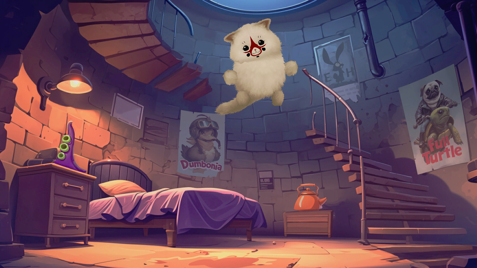 Cloud Cats indie game screenshot