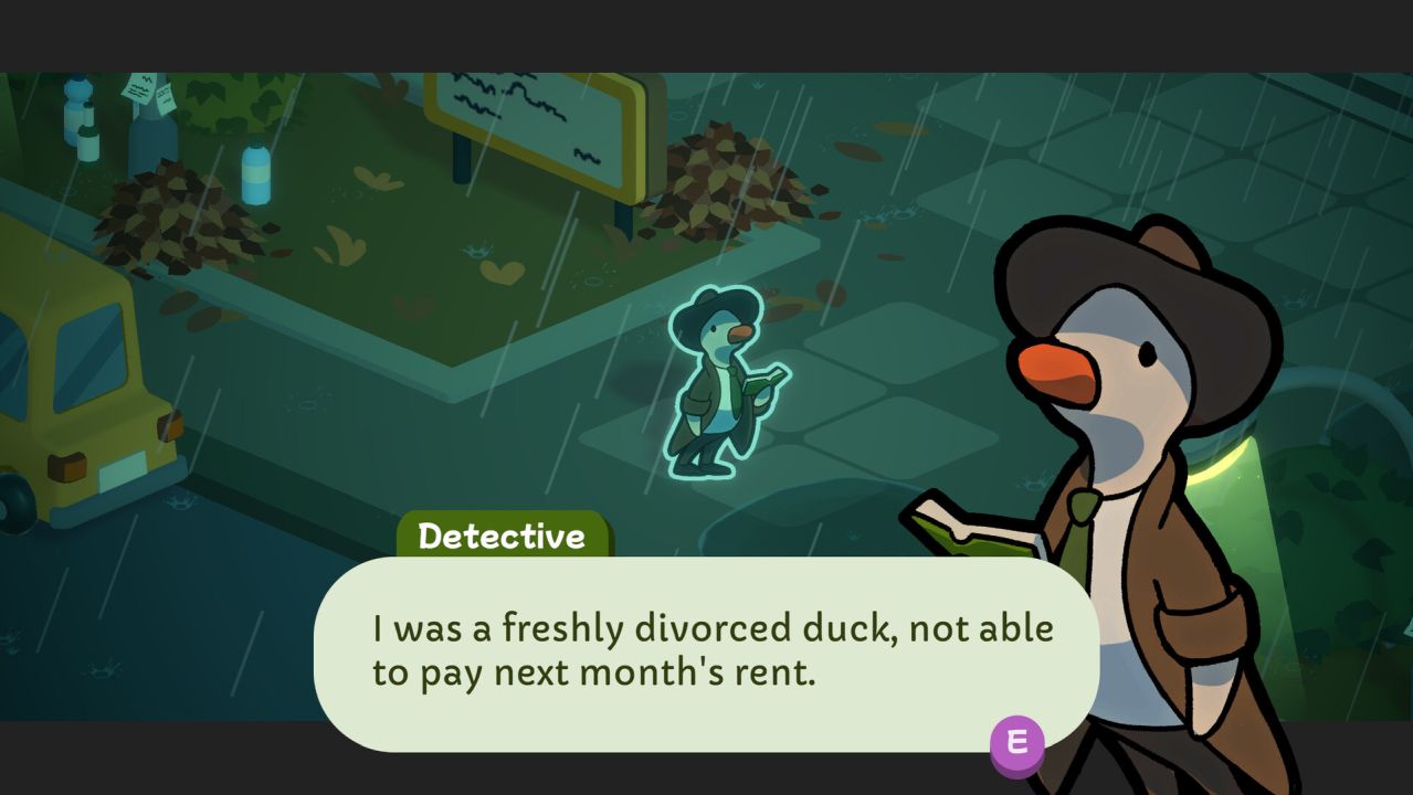 Duck Detective The Secret Salami game screenshot
