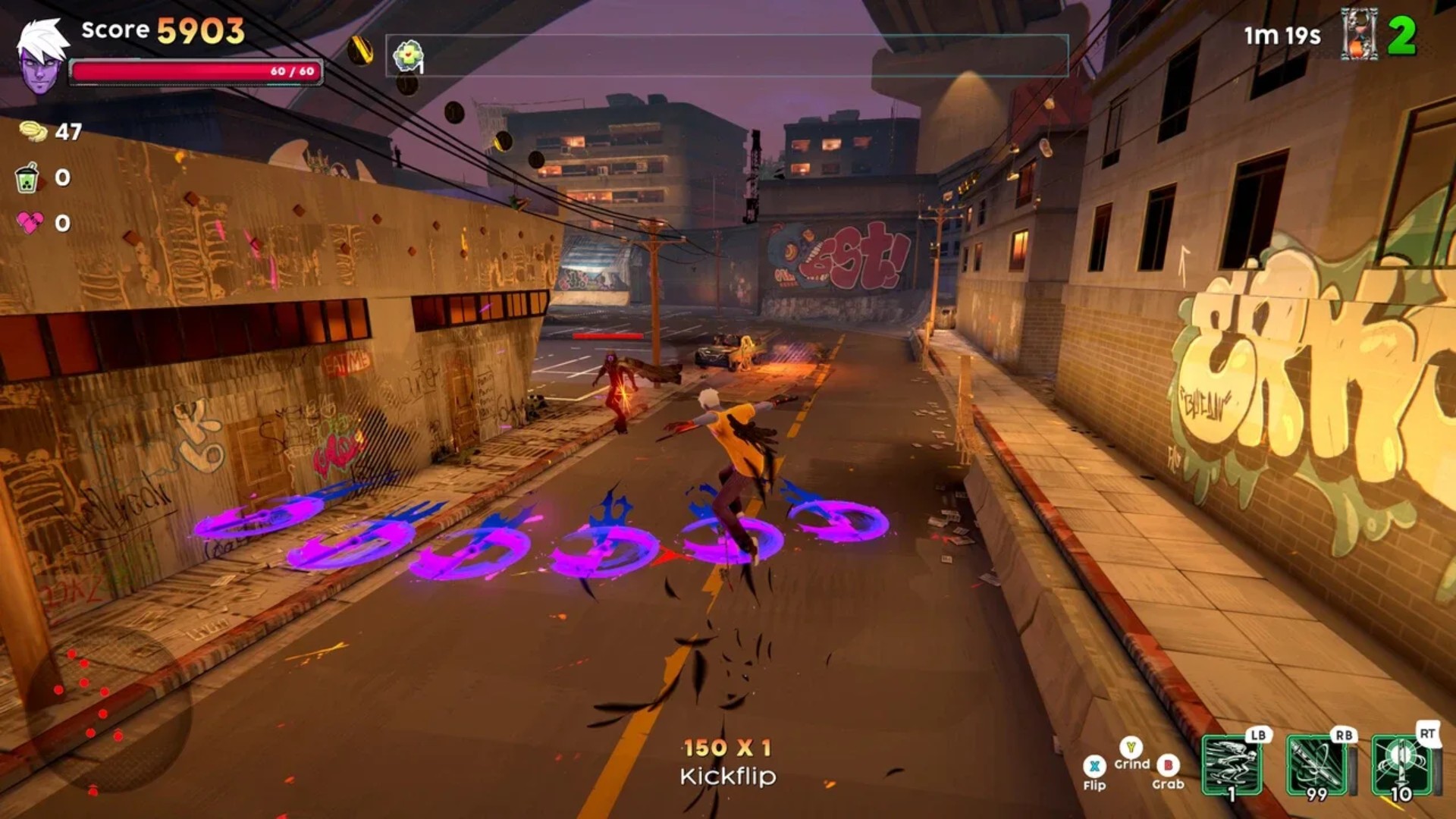 Helskate indie game screenshot