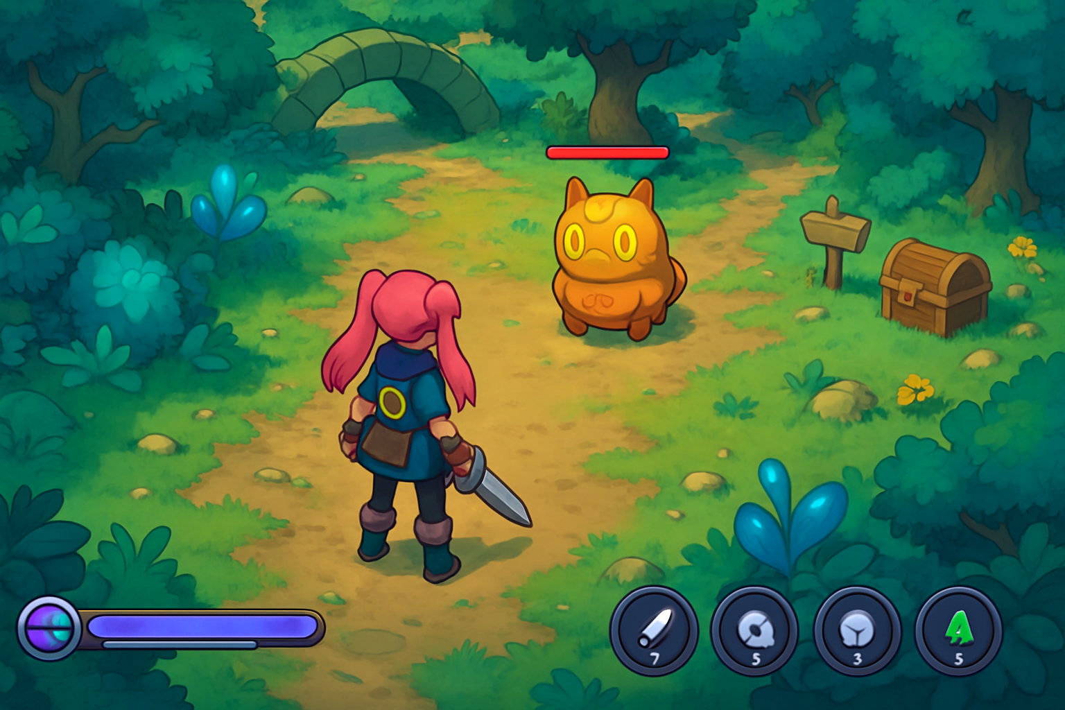 Aurory Solana RPG screenshot