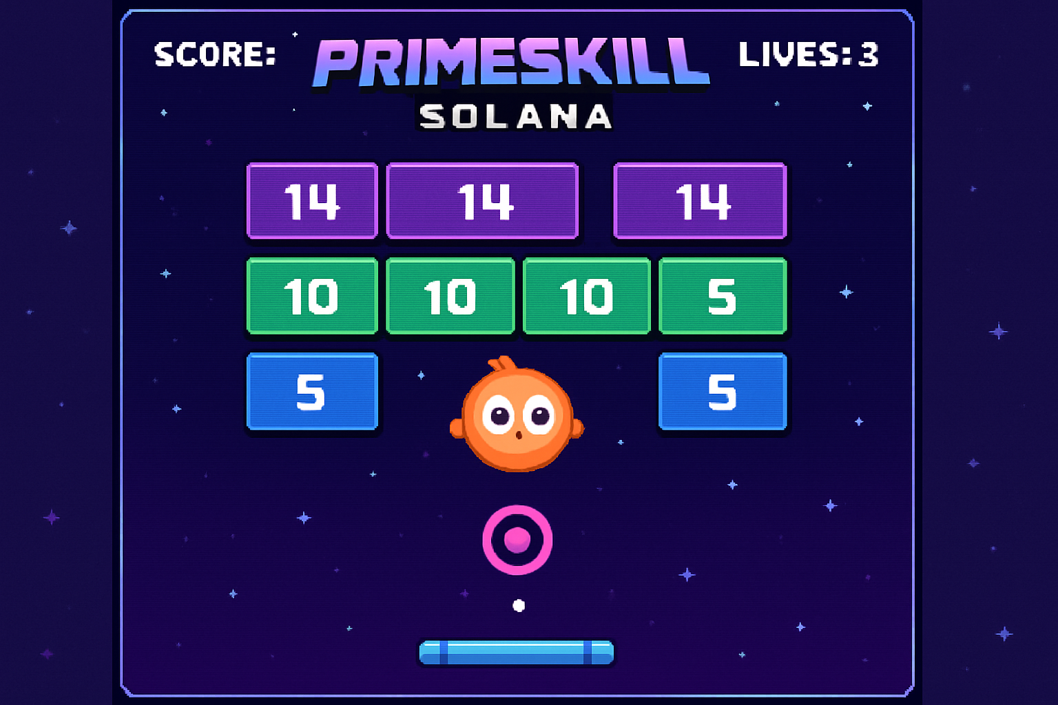 PrimeSkill Solana skill-based game screenshot