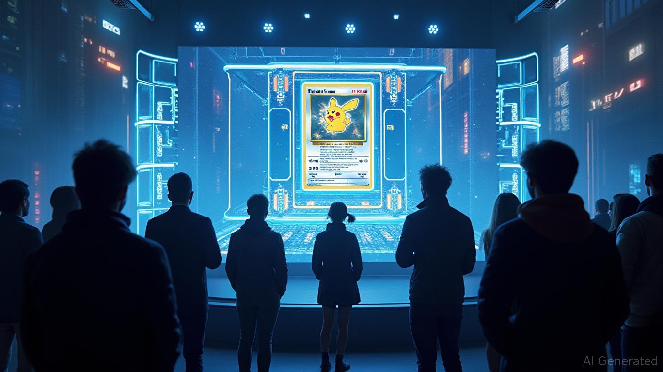 Blockchain transparency Pokémon card updates