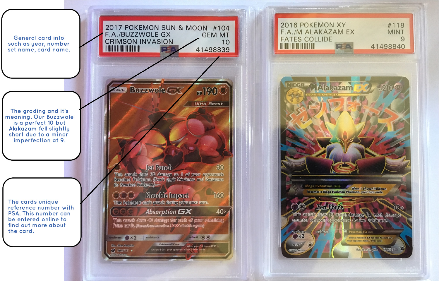 PSA graded Pokémon card