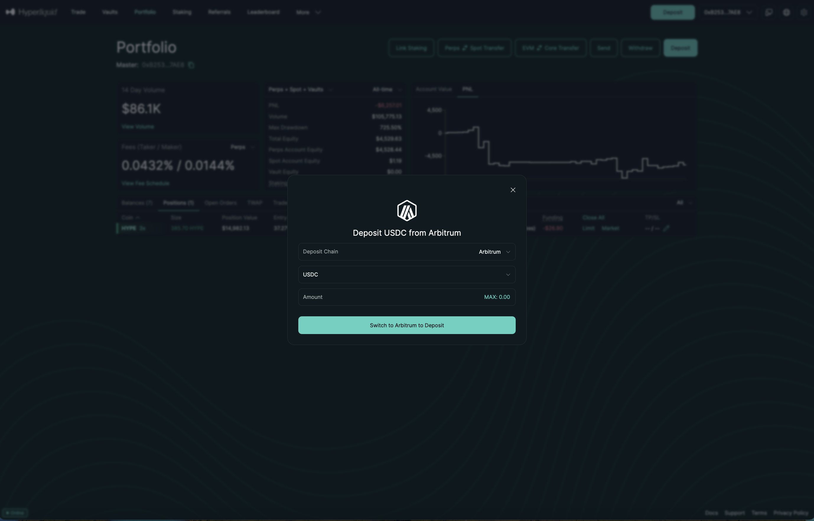 Hyperliquid RPC endpoint dashboard