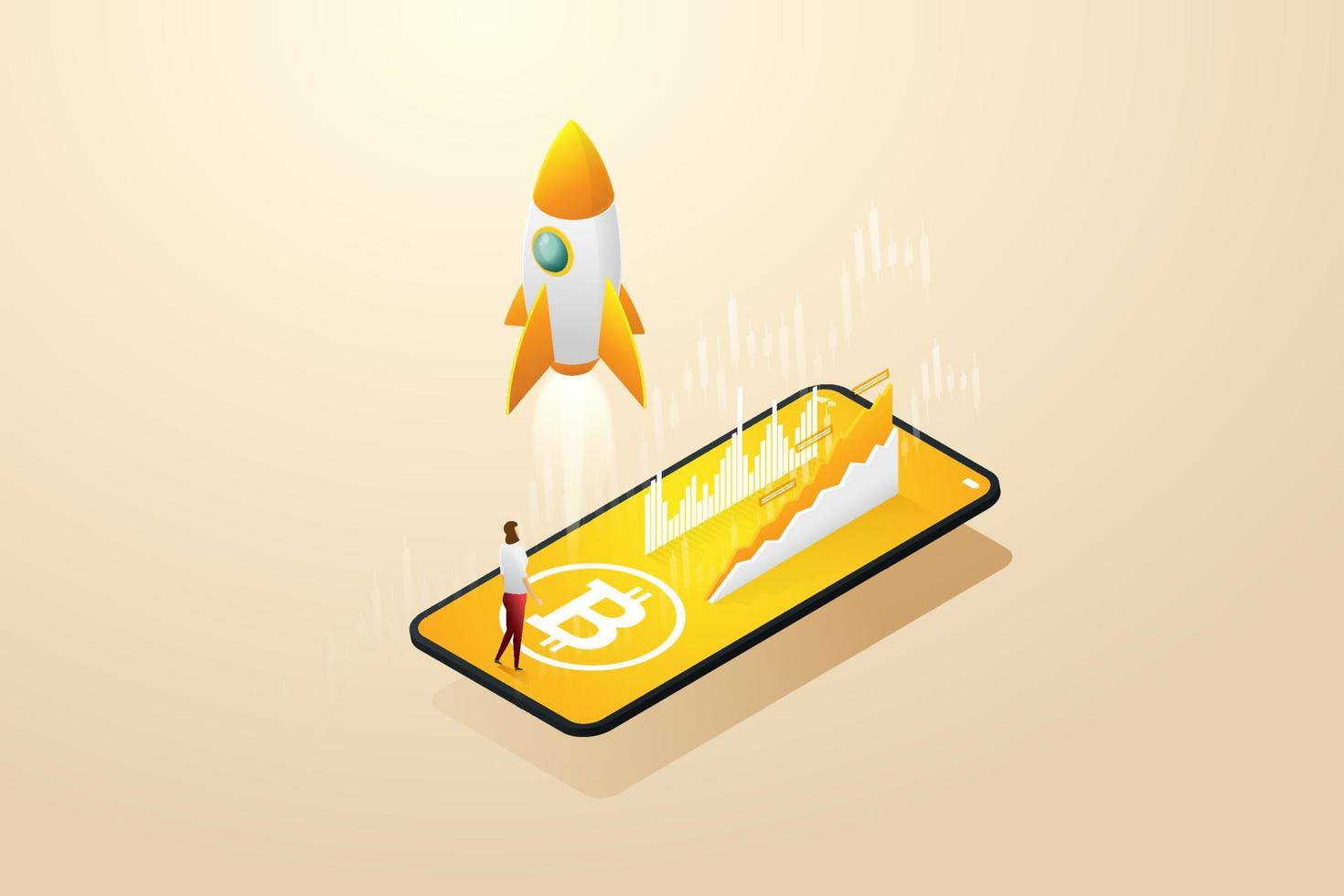 rocket high yield crypto icon