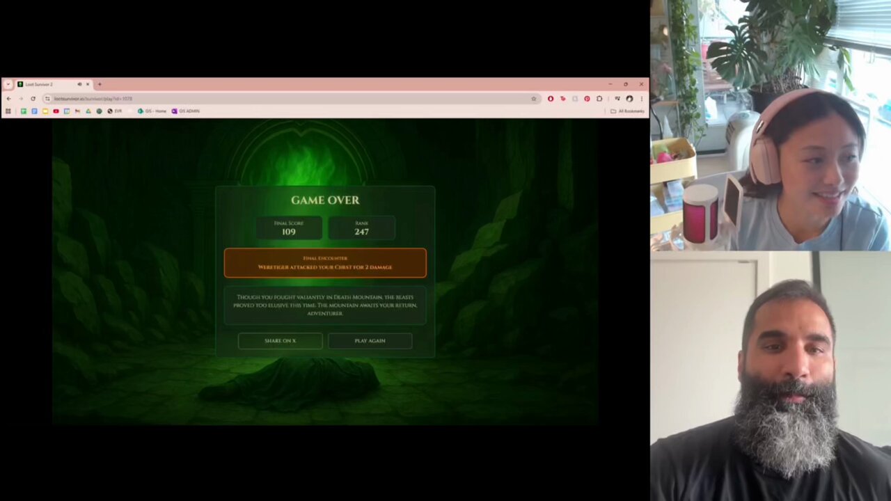 Loot Survivor onchain game screenshot