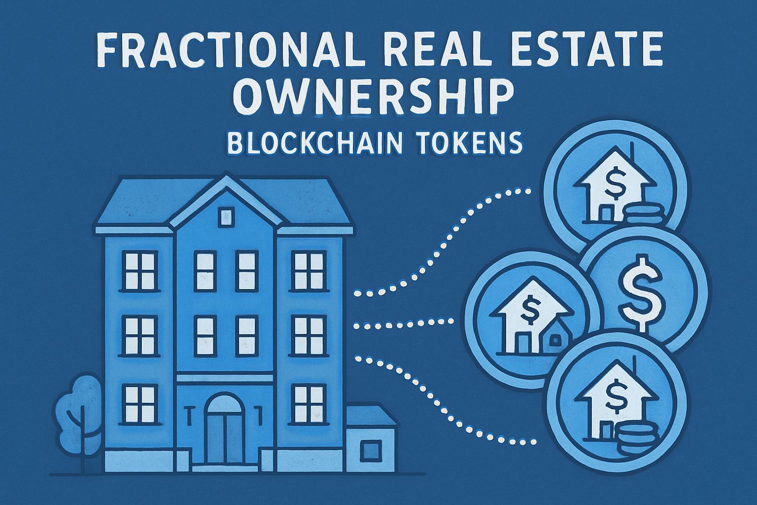 fractional real estate ownership blockchain tokens