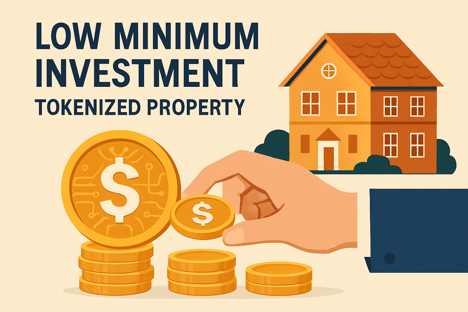 low minimum investment tokenized property