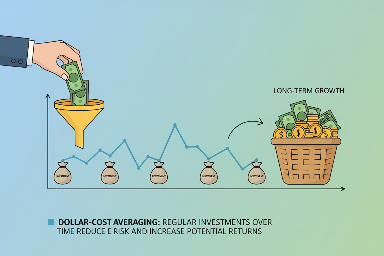 dollar cost averaging illustration