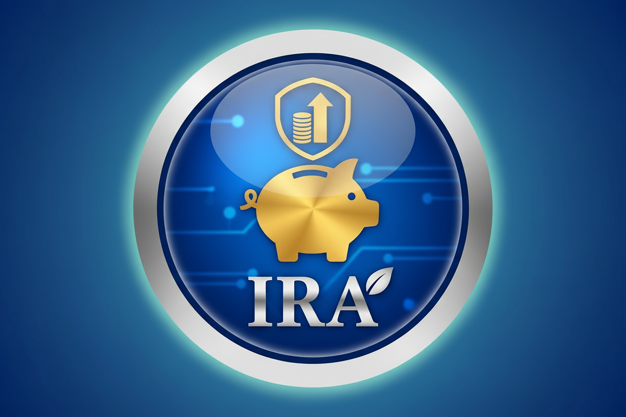 tax advantaged ira account icon