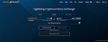 FixedFloat exchange interface