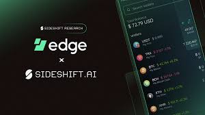 SideShift.ai platform screenshot