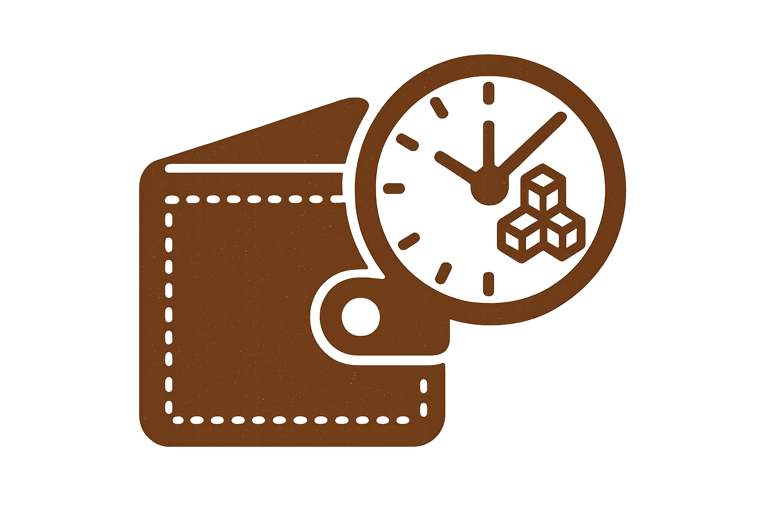 wallet age blockchain clock icon