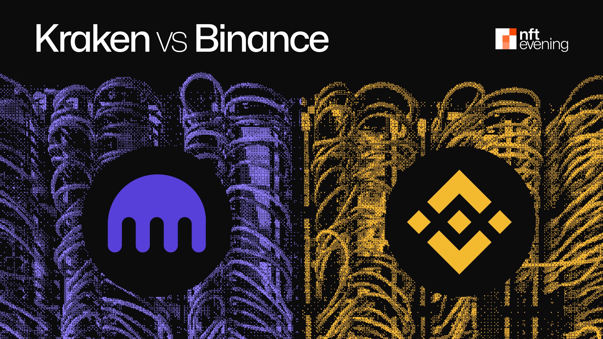 Coinbase Kraken Binance Bitcoin exchange interface