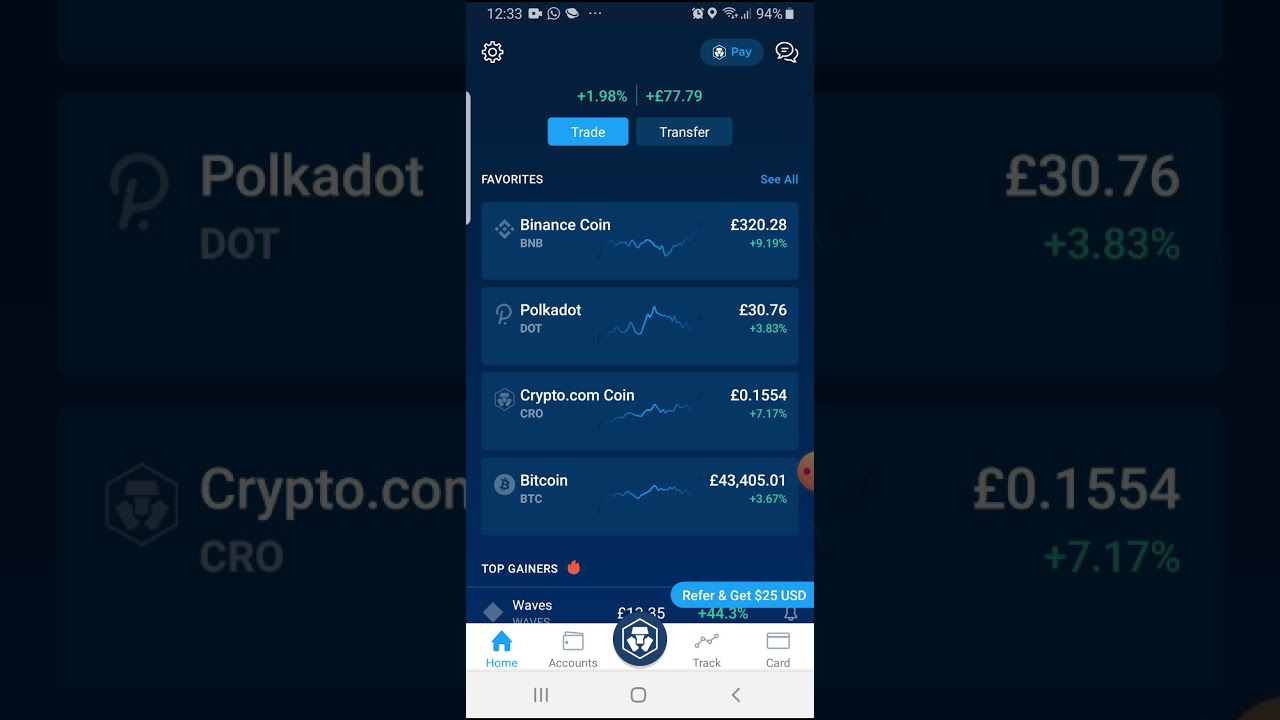 BankProv crypto business banking interface