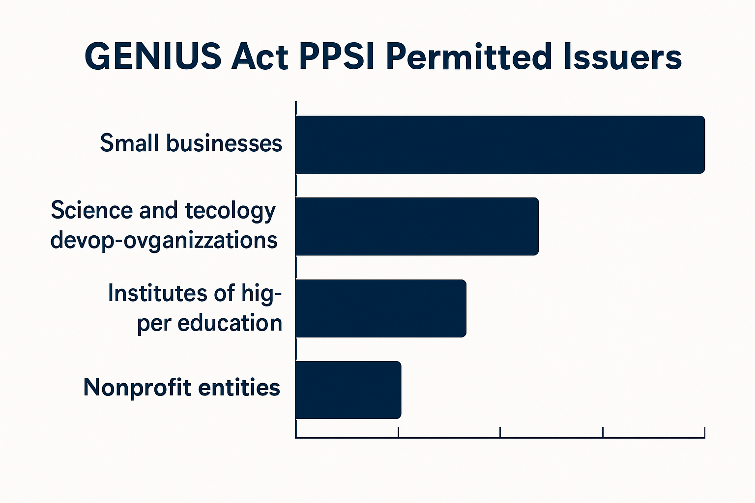 GENIUS Act PPSI permitted issuers chart