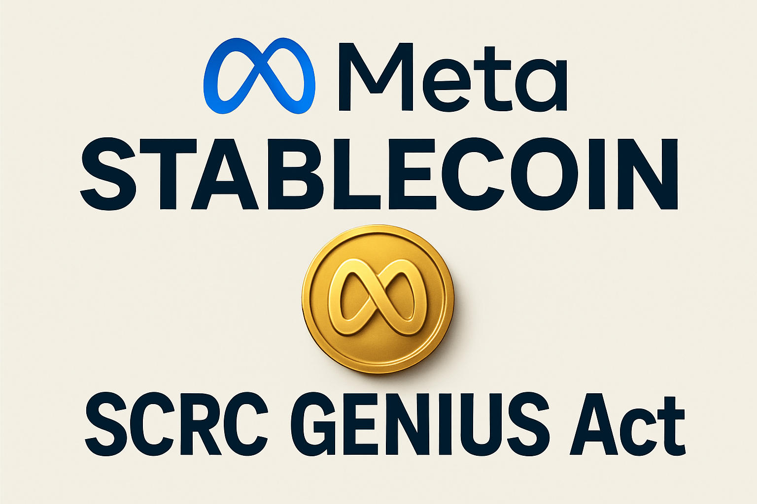 Meta stablecoin SCRC GENIUS Act