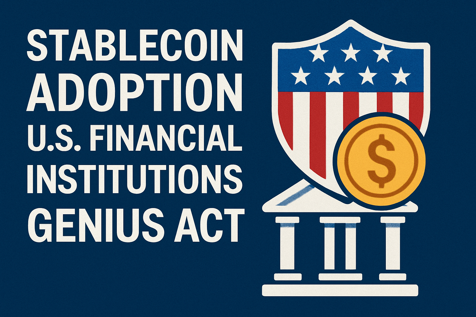 stablecoin adoption U.S. financial institutions GENIUS Act