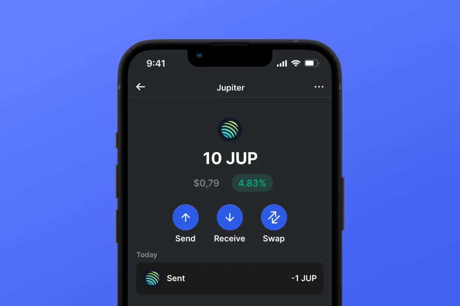 Jupiter Mobile app Solana DeFi icon