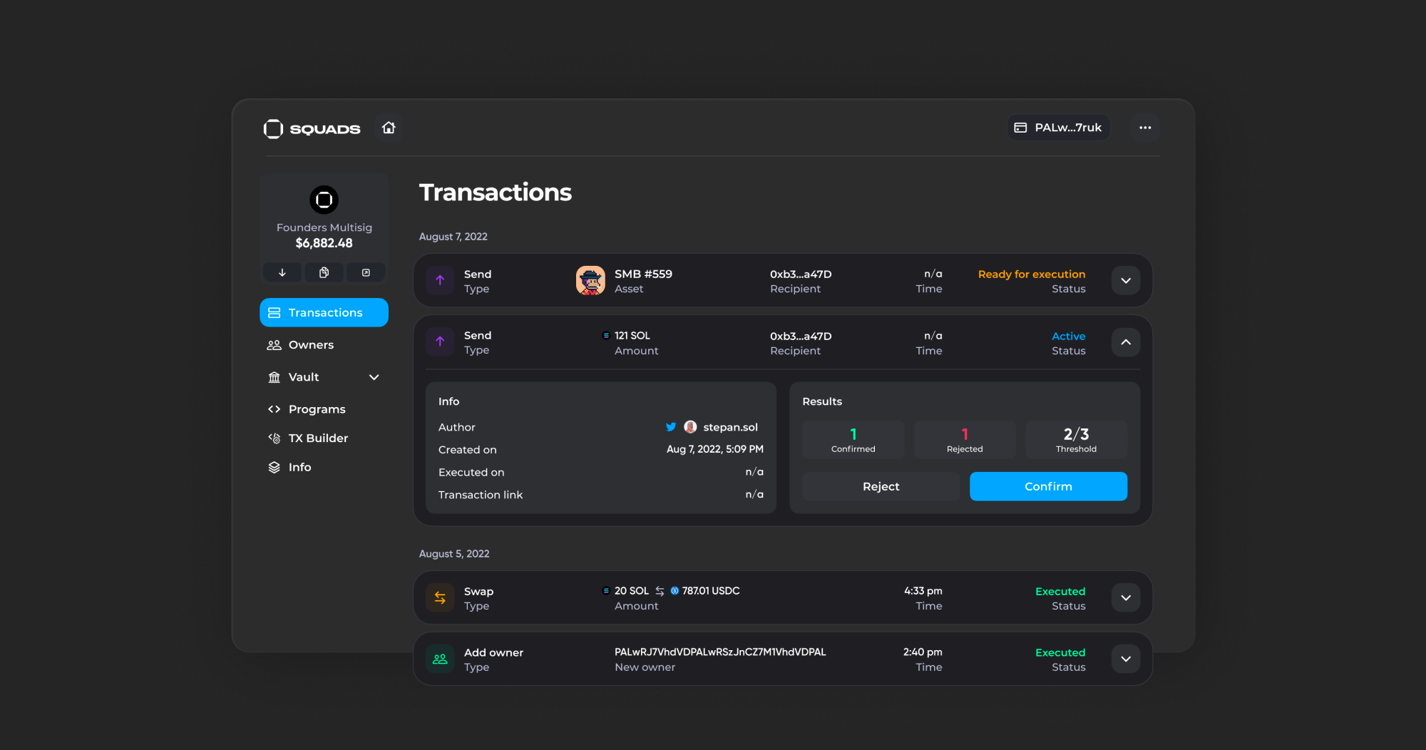 Squads Solana app multisig wallet icon
