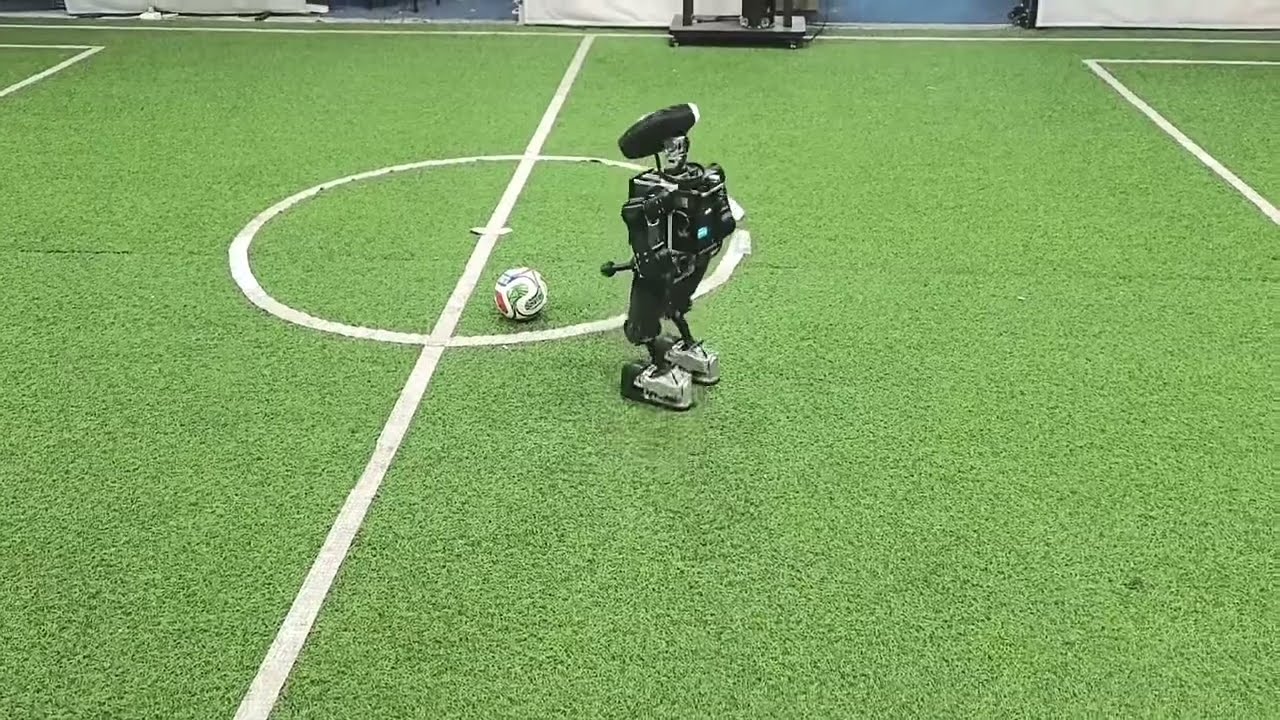 AI robot soccer predictive goalie